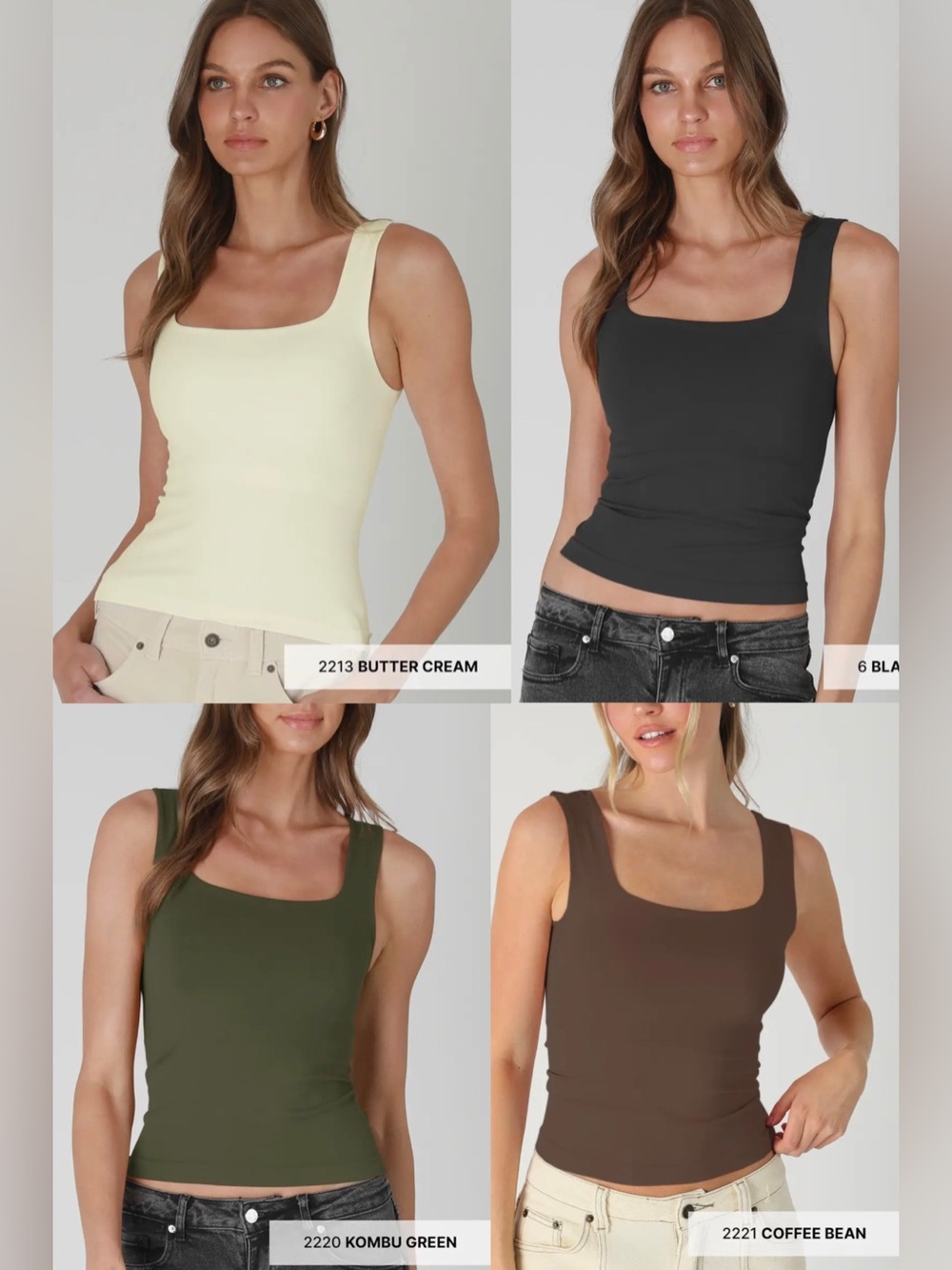 Square Neck Tank - The Basics